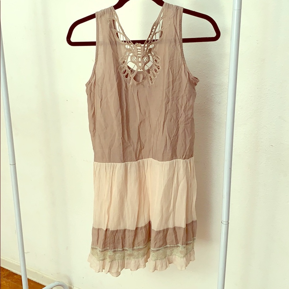 Beige Summer Dress